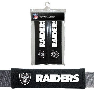 Oakland Raiders Seatbelt Covers