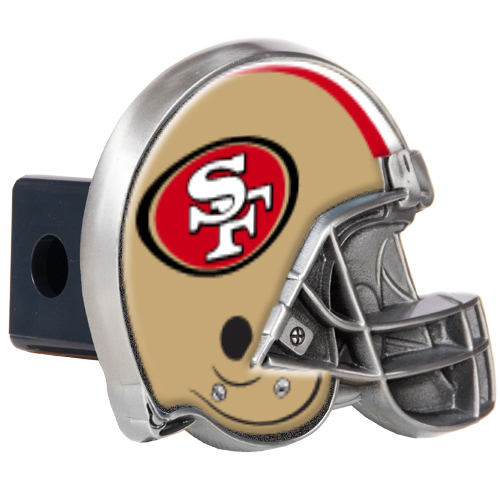 San Fran 49ers Helmet Hitch Cover