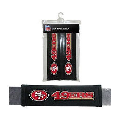San Fran 49ers Seatbelt Covers