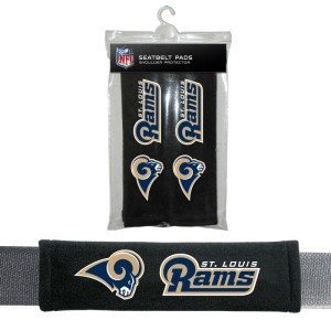St Louis Rams Seatbelt Covers