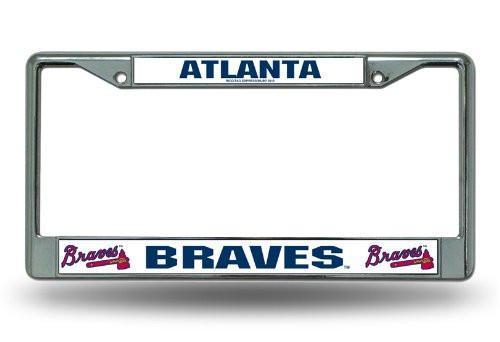 Atlanta Braves Metal License Plate