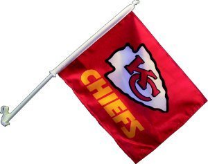 Kansas City Chiefs Car Flag