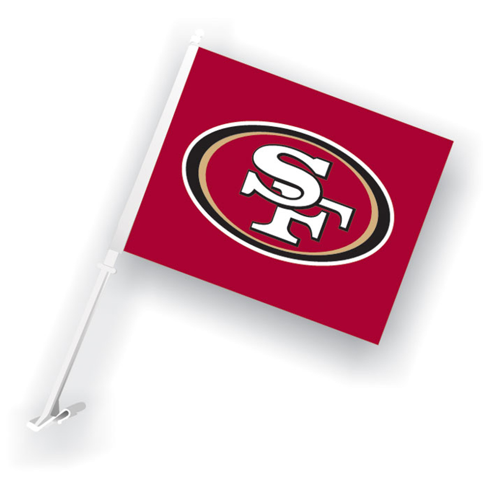 San Francisco 49ers Car Flag