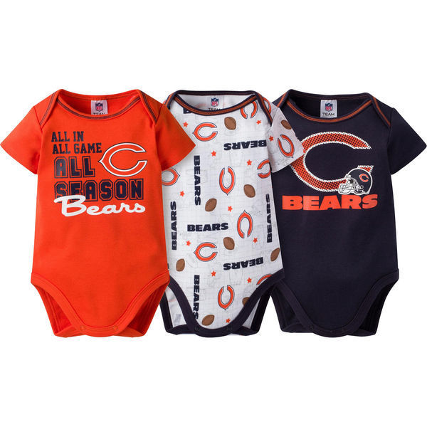Chicago Bears 3pc Baby Set