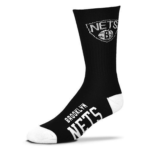 Brooklyn Nets Crew Socks (L)