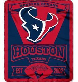 Houston Texans Fleece Throw