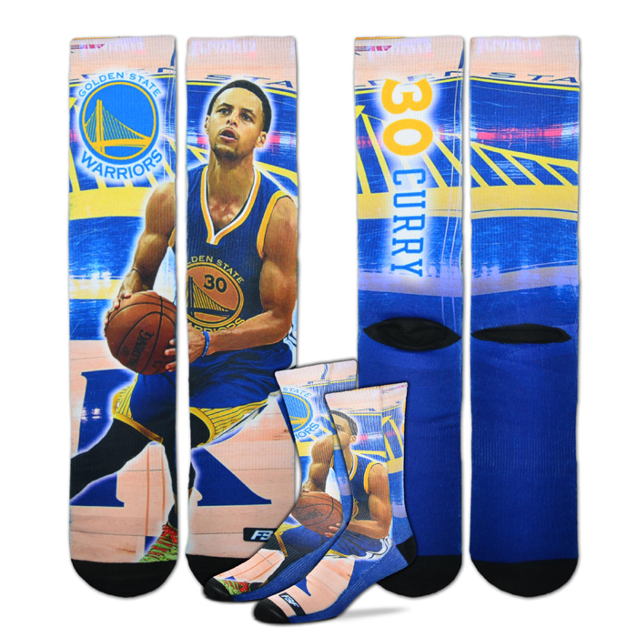 Golden State Warriors Stephen Curry Player Socks