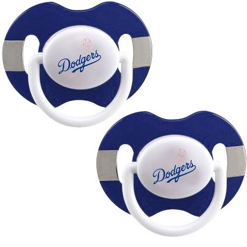 LA Dodgers Pacifiers