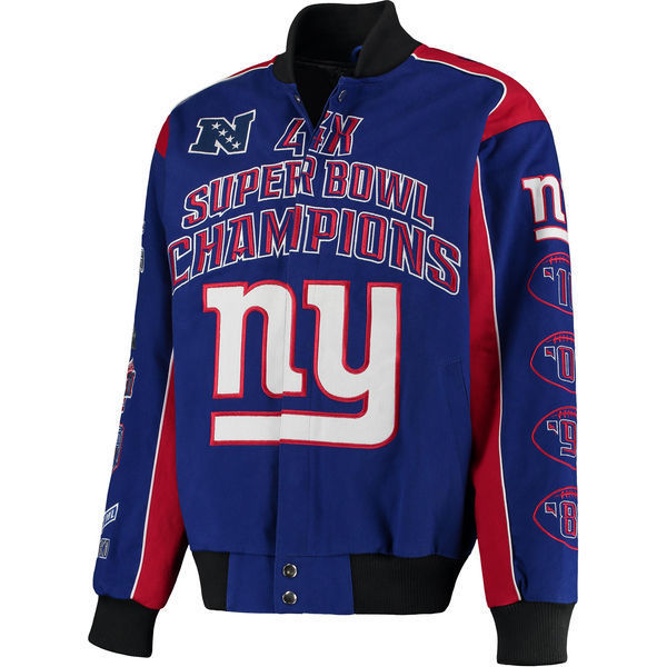 New York Giants 4x SuperBowl Jacket (Style3)