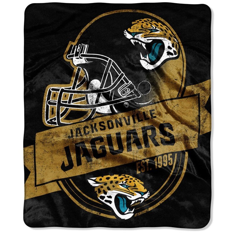 Jacksonville Jaguars Royal Plush Blanket
