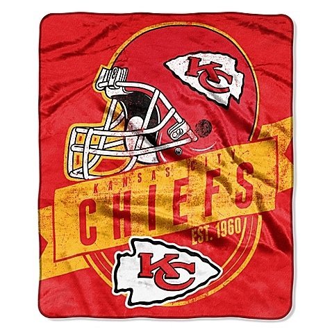 Kansas City Chiefs Royal Plush Blanket