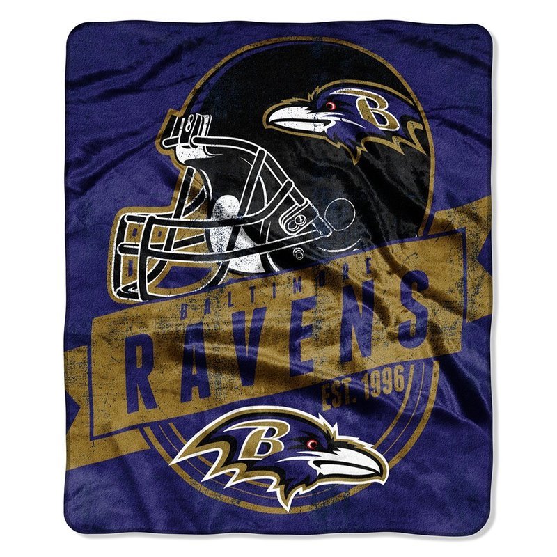 Baltimore Ravens Royal Plush Blanket