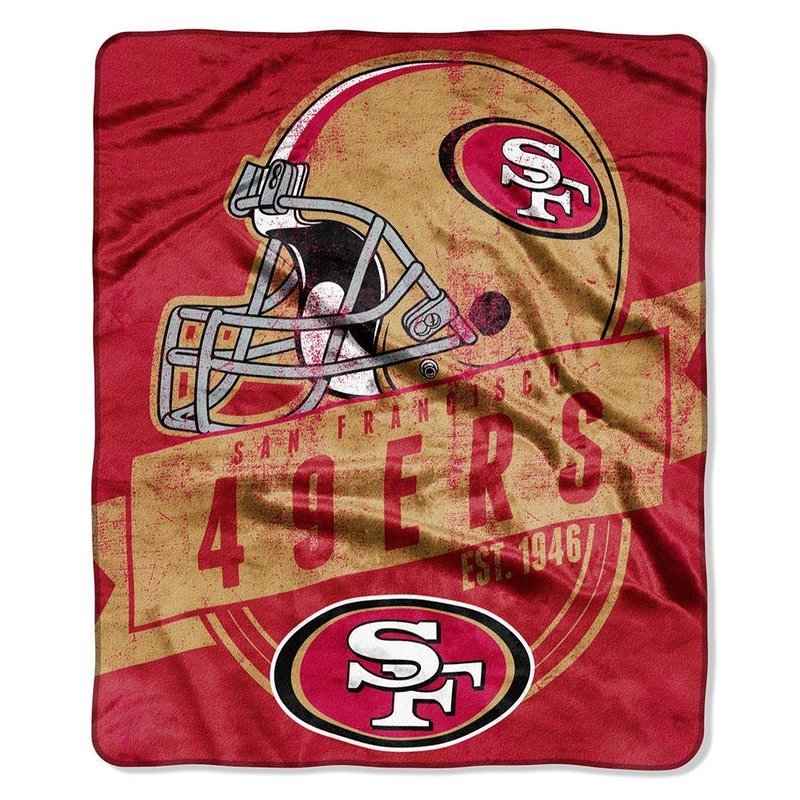 San Fran 49ers Royal Plush Blanket