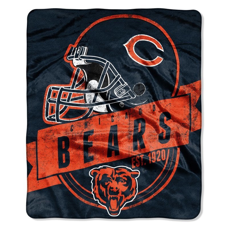 Chicago Bears Royal Plush Blanket