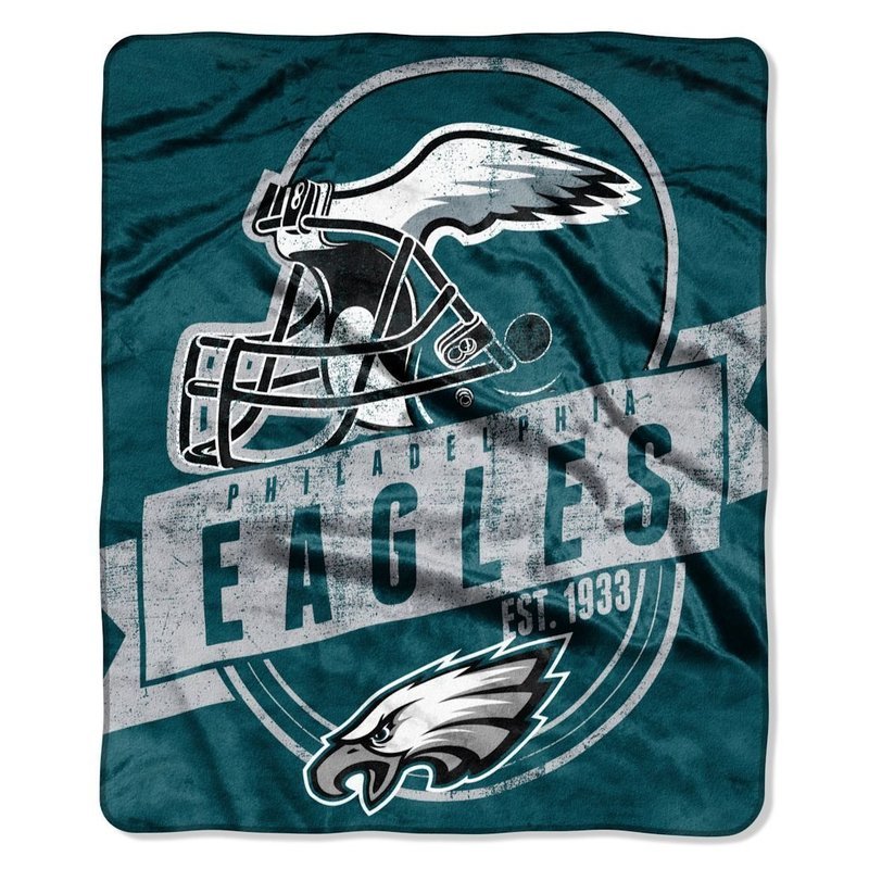 Philadelphia Eagles Royal Plush Blanket