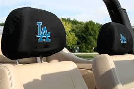LA Dodgers Headrest Cover
