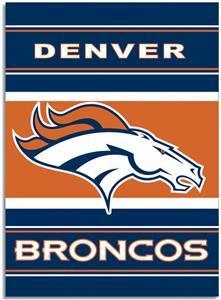 Denver Broncos 2-Sided House Flag
