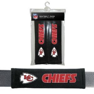 Kansas City Chiefs Seatbelt Covers