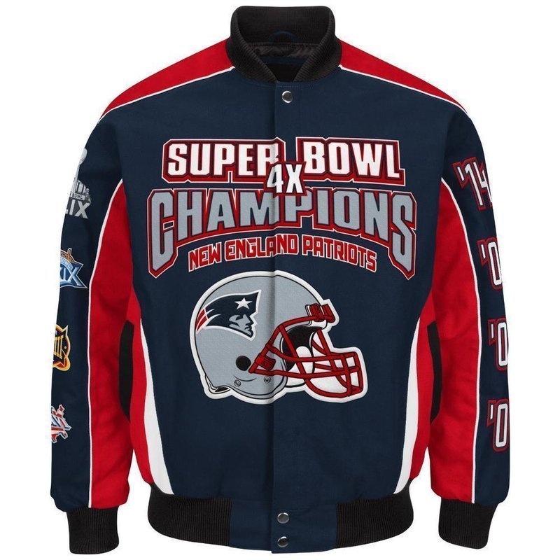 New England Patriots 4x Super Bowl Jacket
