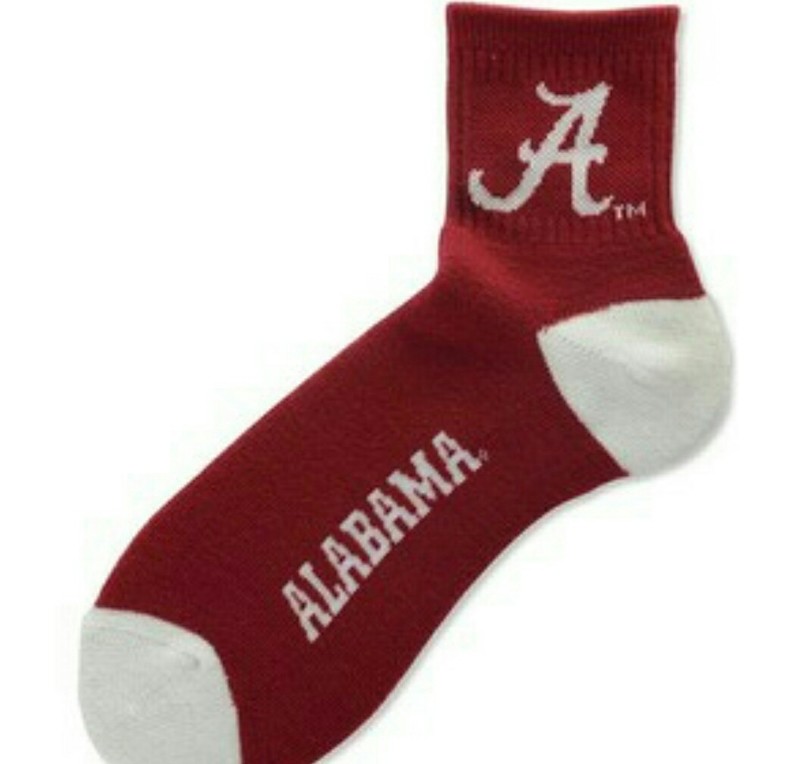Alabama Crimson Tide Ankle Socks