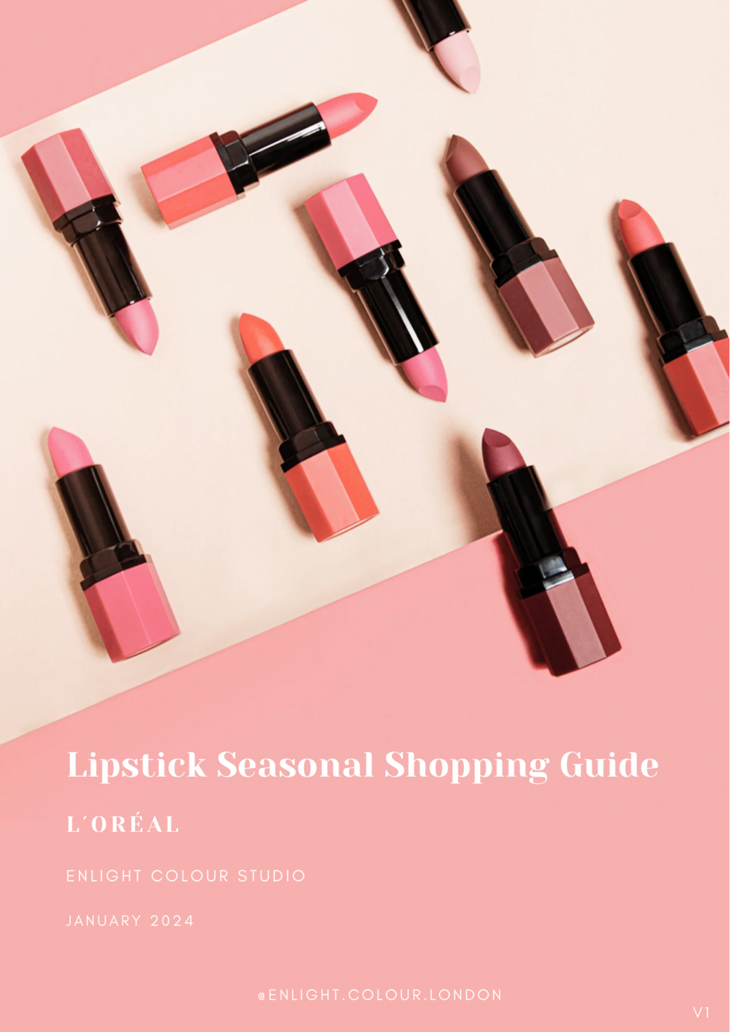 Lipstick Seasonal Shopping Guide (L&#39;Oréal shades)