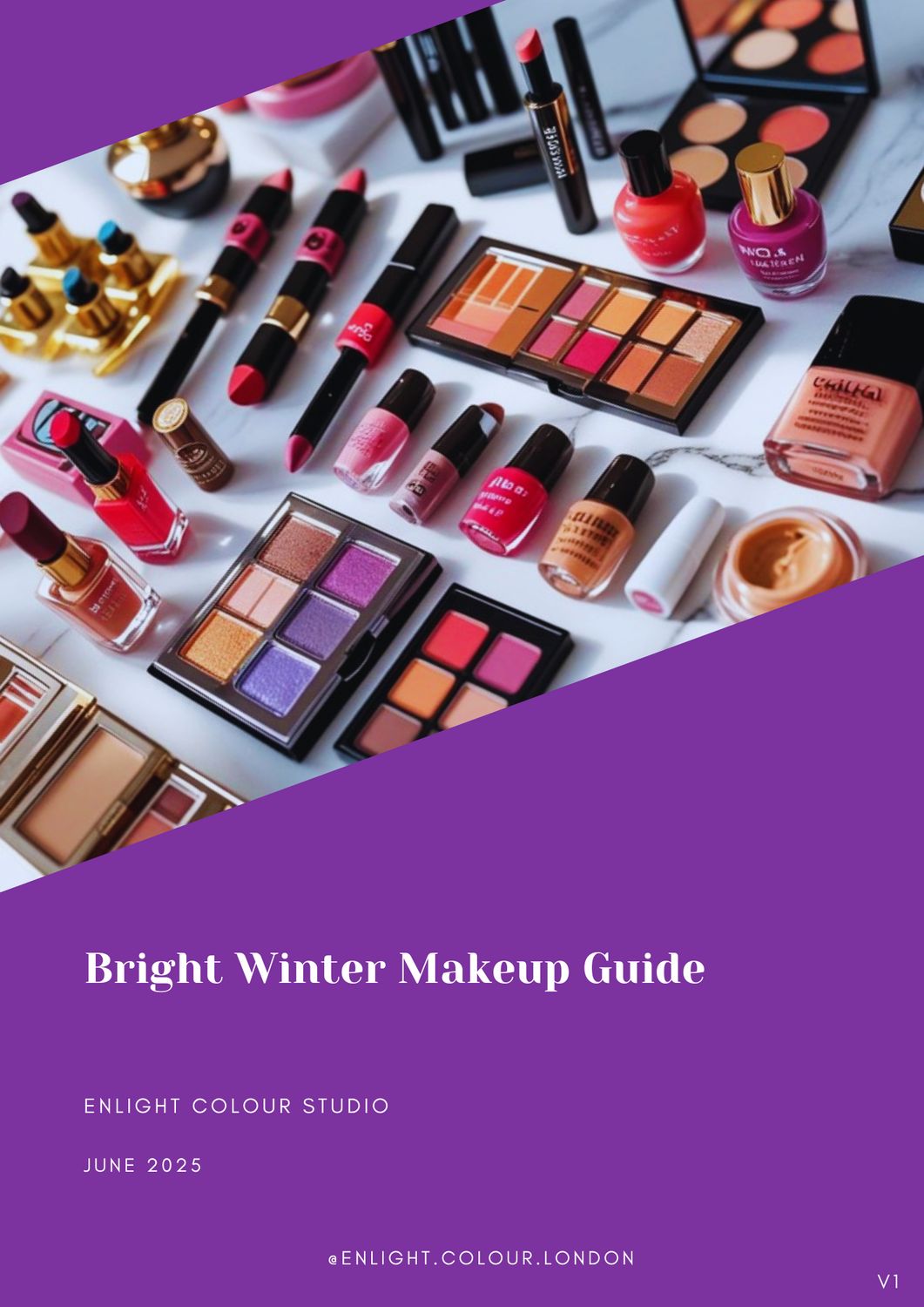 Deep Winter Makeup Guide