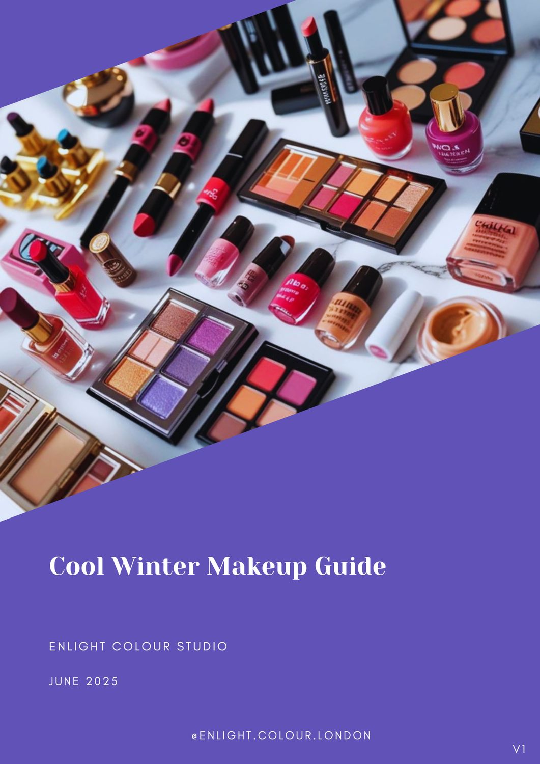 True/Cool Winter Makeup Guide