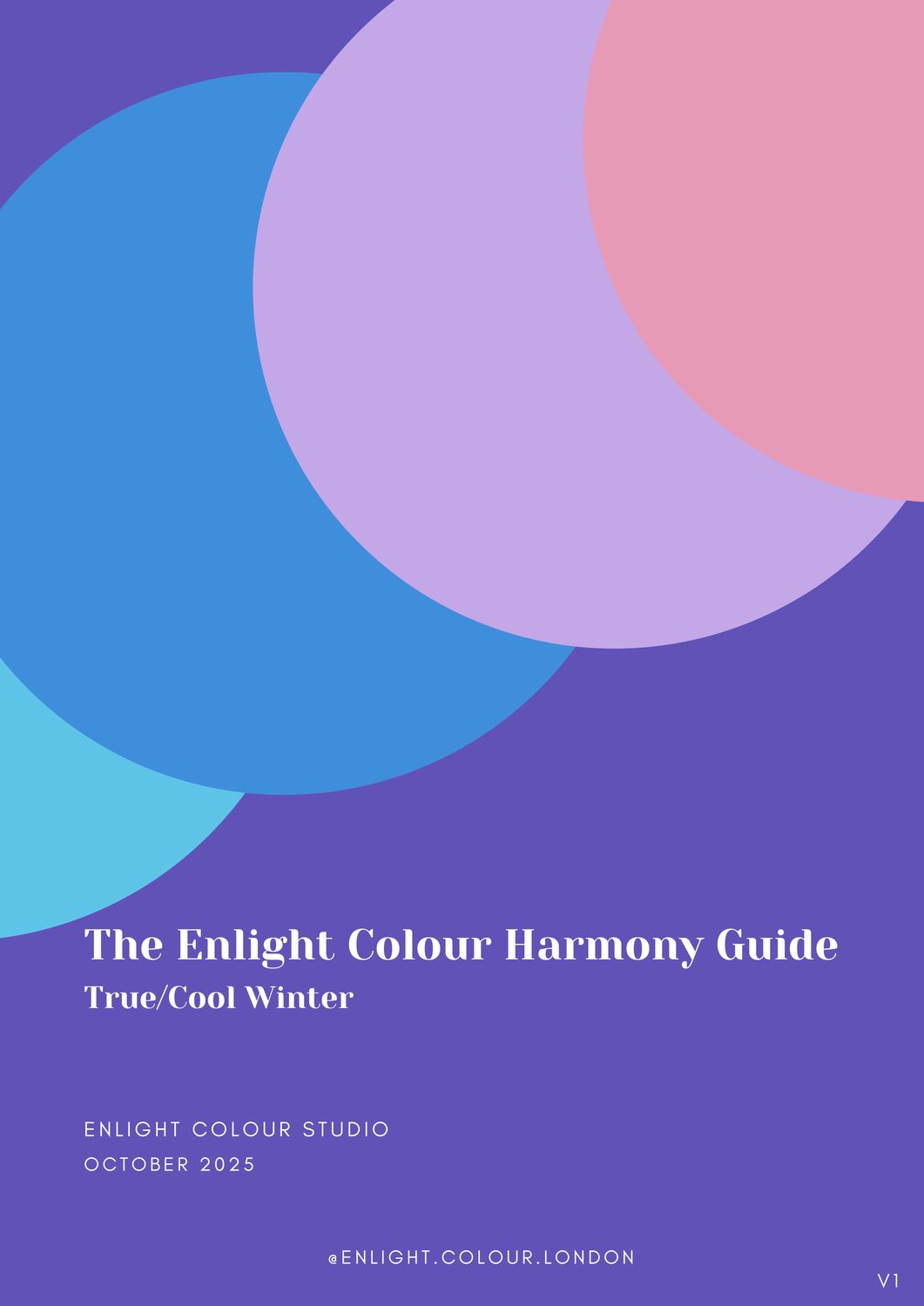 True/Cool Winter Colour Combos &amp; Harmony Guide