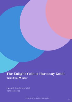 True/Cool Winter Colour Combos &amp; Harmony Guide