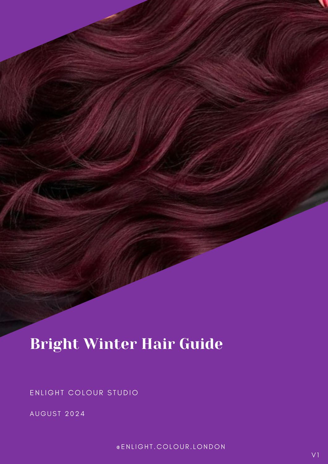 Bright Winter Hair Guide