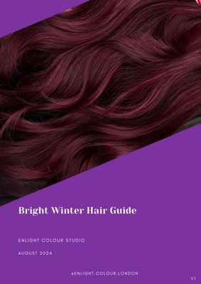 Bright Winter Hair Guide