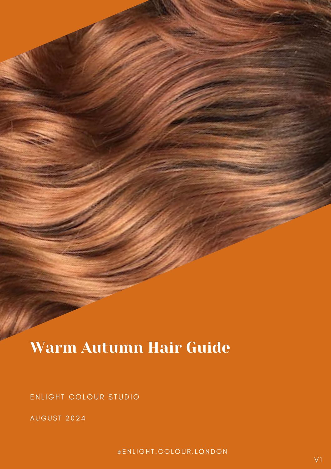 True/Warm Autumn Hair Guide