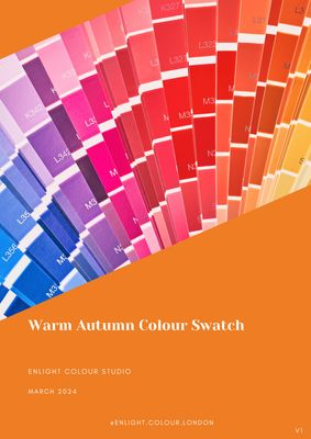 True/Warm Autumn Digital Colour Guide