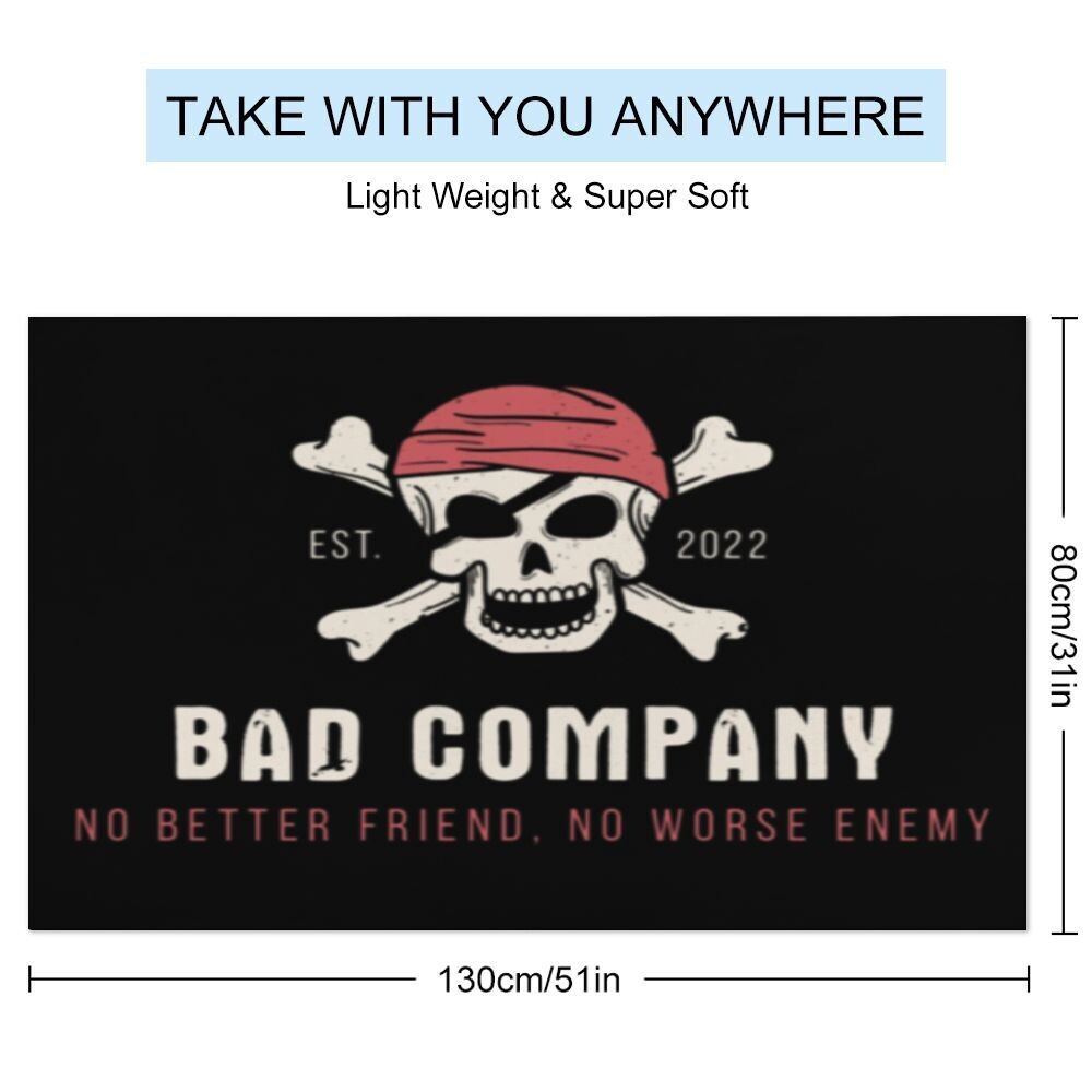 Bad Company Adult Beach Towel