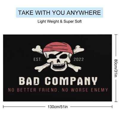 Bad Company Adult Beach Towel