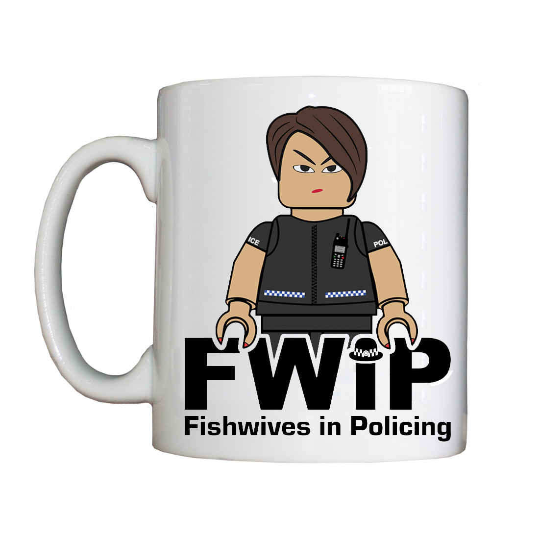 Personalised 'Fishwives in Policing' Drinking Vessel