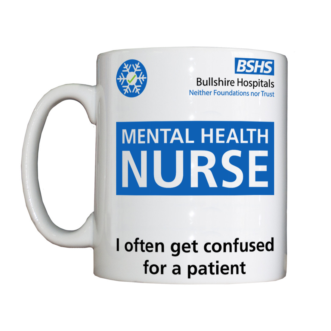 Personalised 'Mental Health Nurse' Drinking Vessel