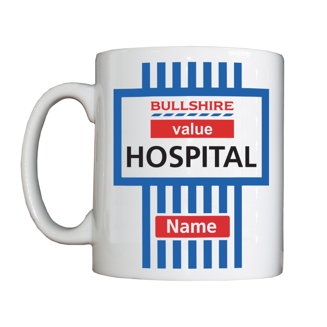 Personalised 'BSHS Value Hospital' Drinking Vessel
