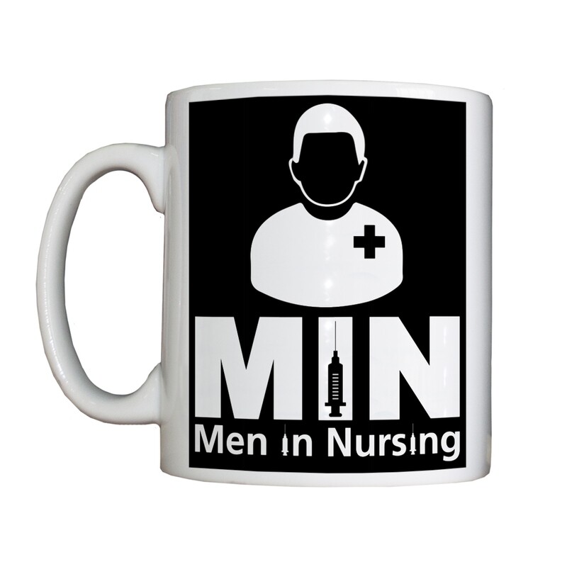 Personalised 'Men in Nursing' Drinking Vessel