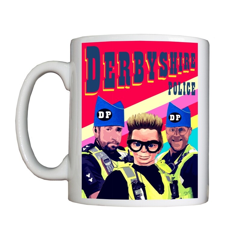 Personalised 'Derbyshire' Drinking Vessel