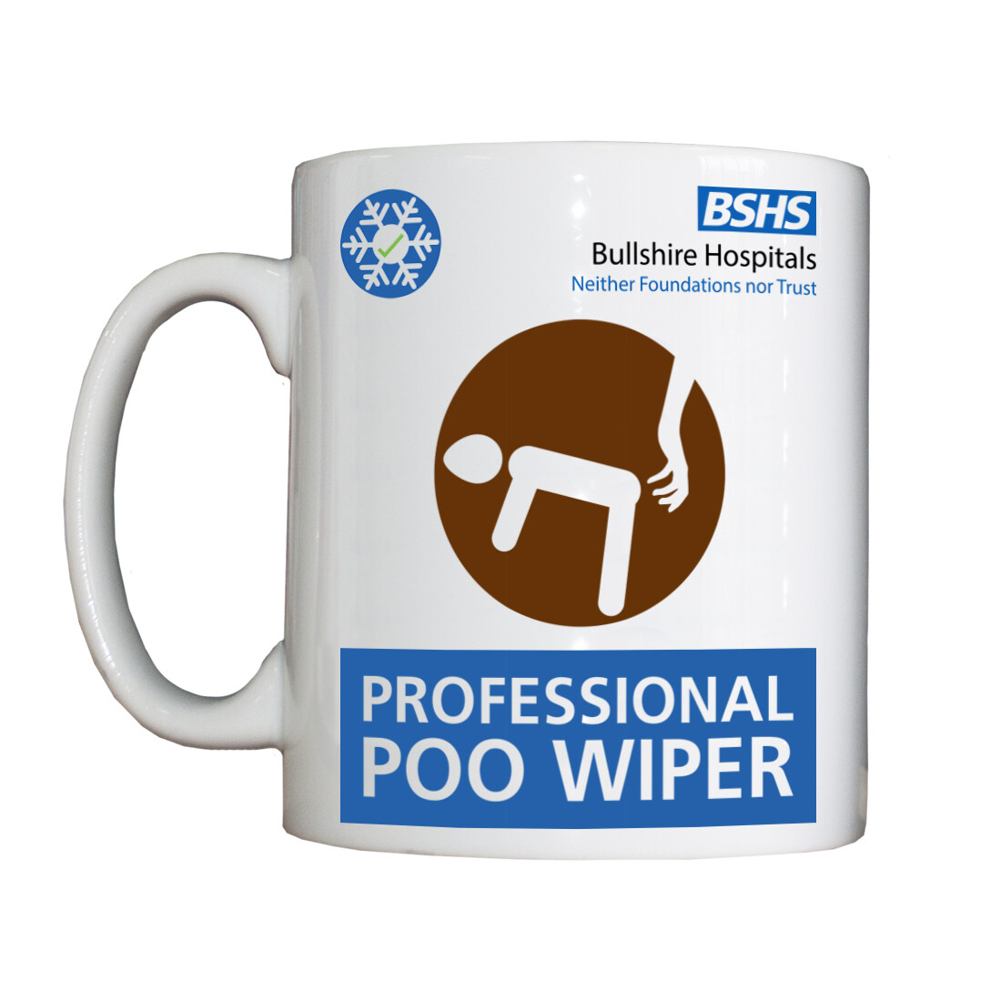 Personalised 'Poo Wiper' Drinking Vessel