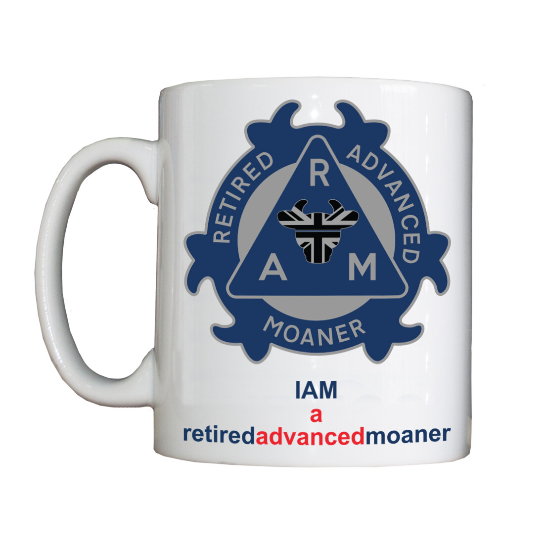 Personalised 'Retired Advanced Moaner' Drinking Vessel