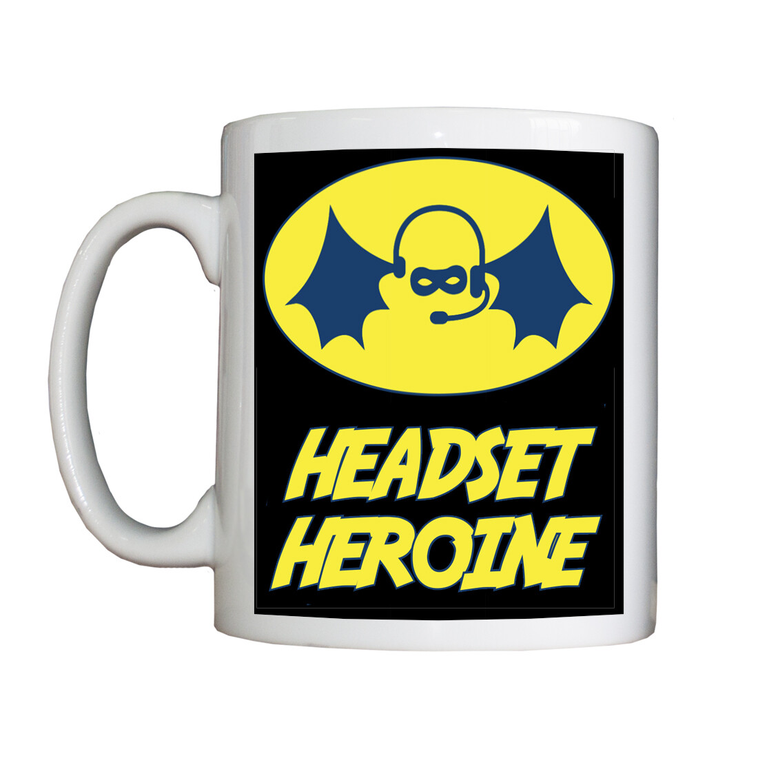 Personalised 'Headset Hero/Heroine' Drinking Vessel