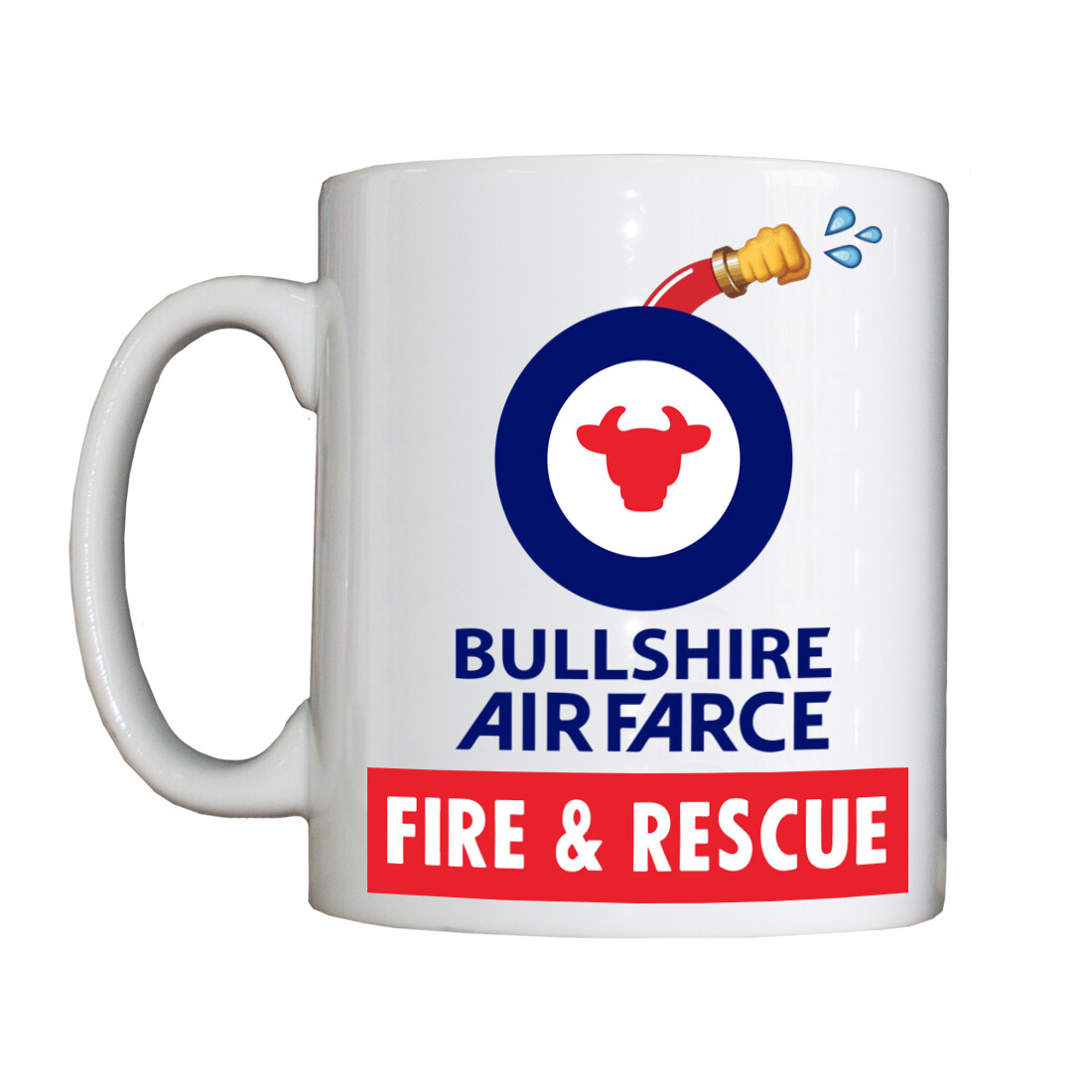 Personalised 'Bullshire Air Force FARS' Drinking Vessel