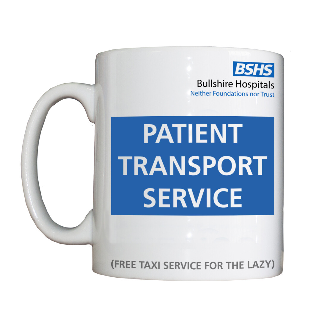 Personalised 'Patient Transport Service' Drinking Vessel