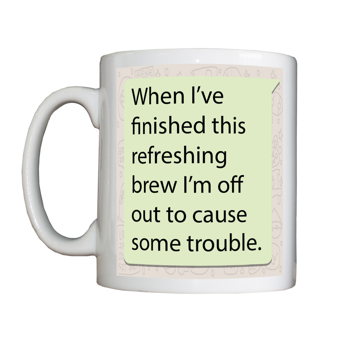 Personalised 'Trouble Causer ' Mug