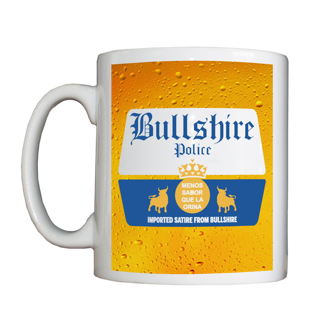 Personalised 'Bullshirona' Drinking Vessel