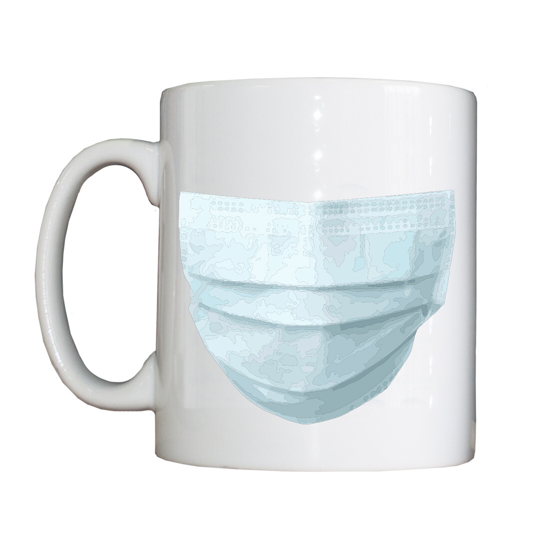 Personalised 'Face Mask' Drinking Vessel