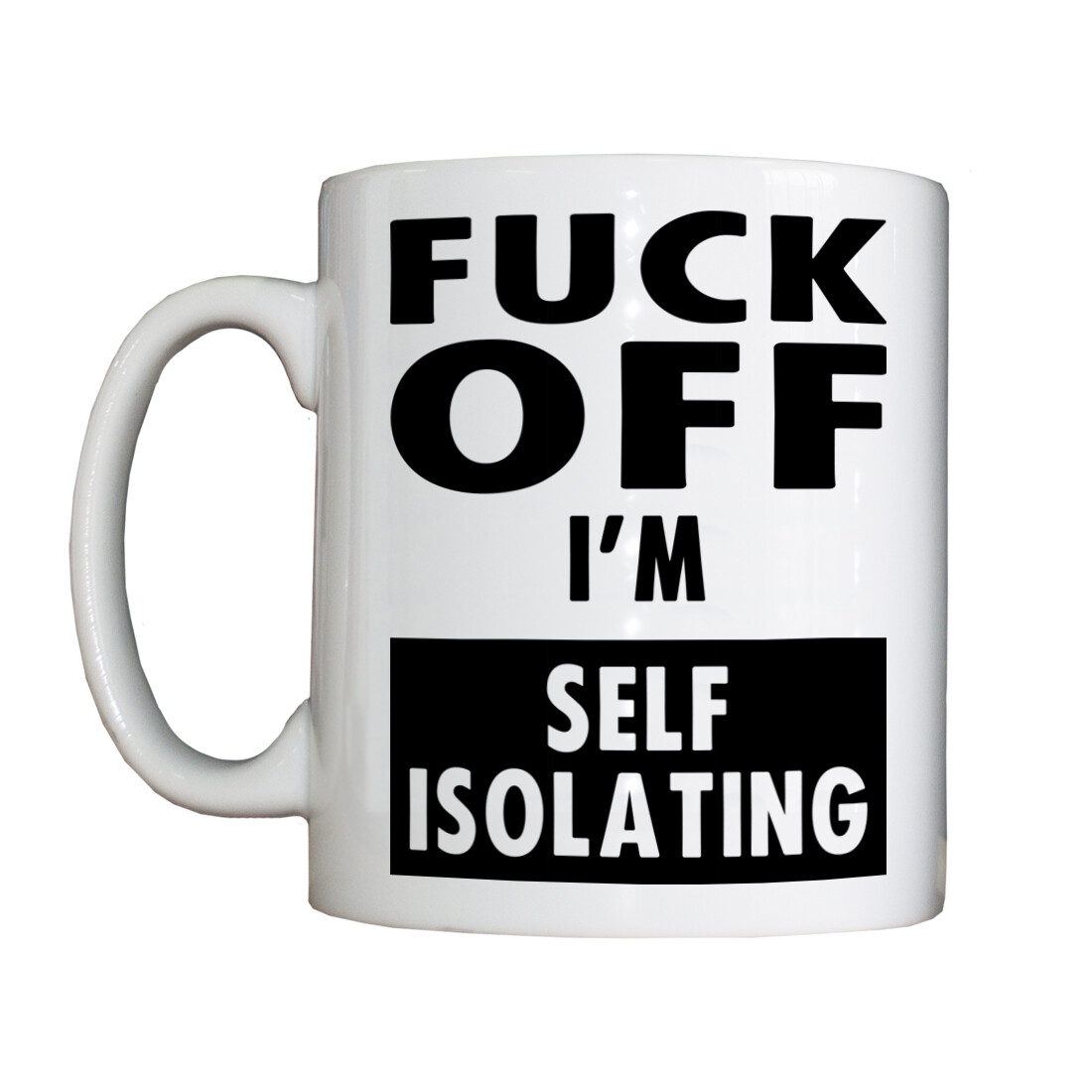 Personalised 'Self Isolating' Drinking Vessel