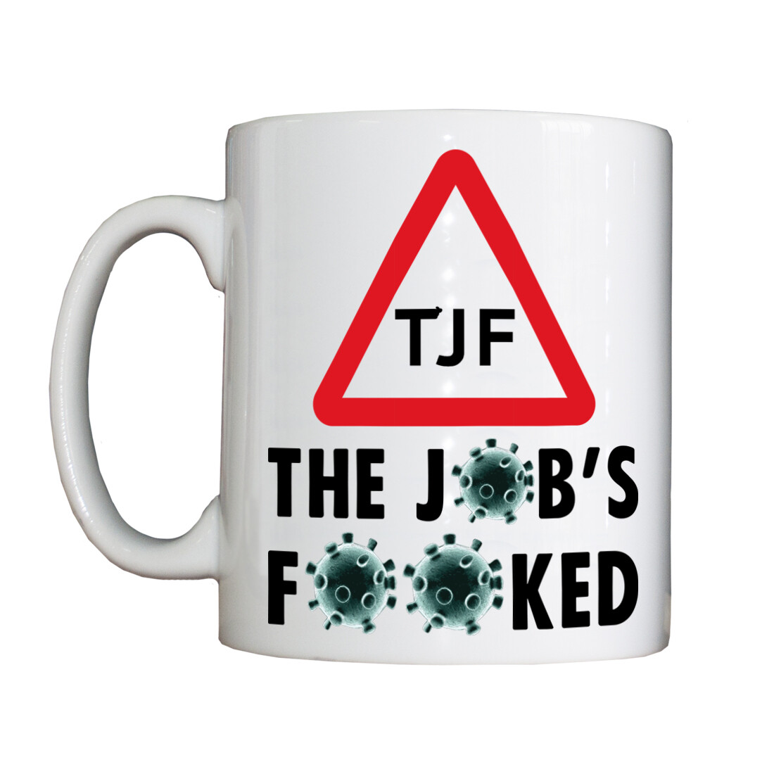 Personalised 'TJF' Drinking Vessel